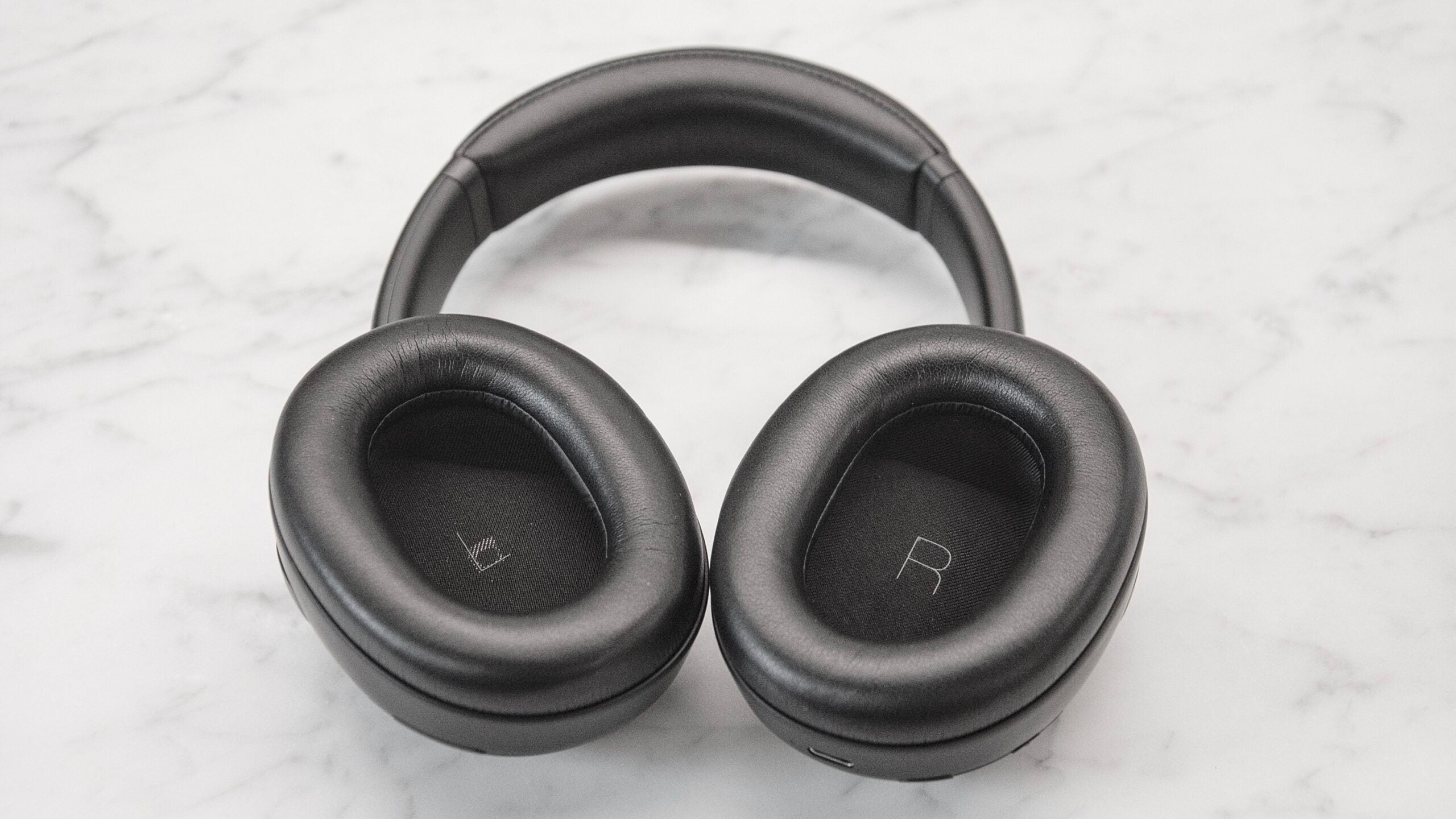 The JBL Tour ONE M3 showing the inside of the earcups