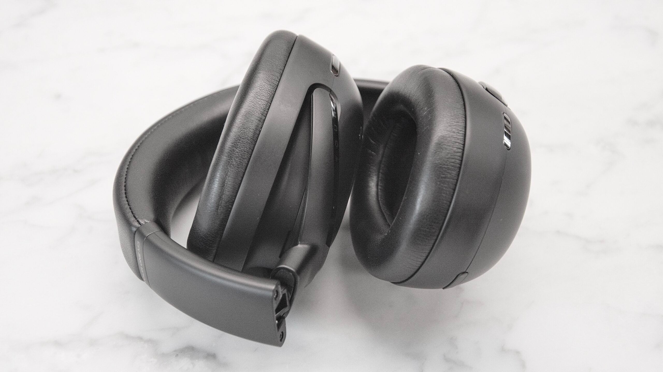 The JBL Tour ONE M3 folded up